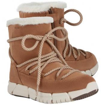 Bottes Enfant Geox J FLEXYPER FILLE B AB Marron