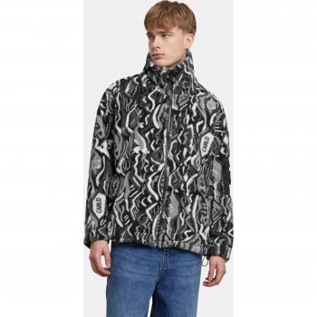 Carlo Colucci Herren Oversize Fleecejacke