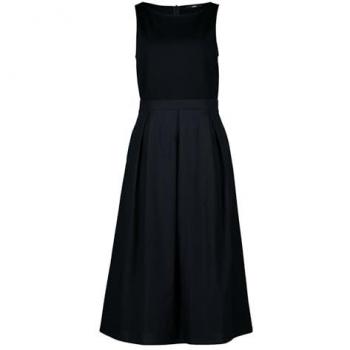 Zero Midikleid mit Falten und 2-in-1 Stil