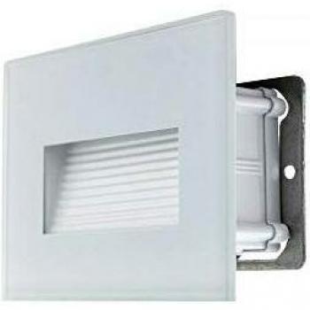 4W LED Downlight 503 IP65 Glasrahmen Weiß Warmes Licht 3000K