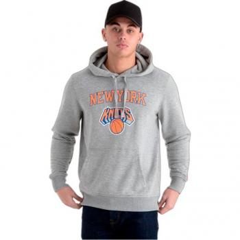 NBA New York Knicks Felpa con Cappuccio XL – Nuova Era – Grigio
