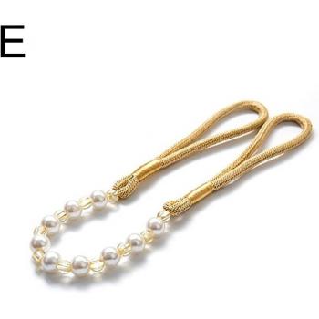 Multi-Color 71cm High-Density Curtain Tieback with Plastic Bead Hardware
