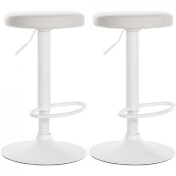 Sgabelli Studio White Metal