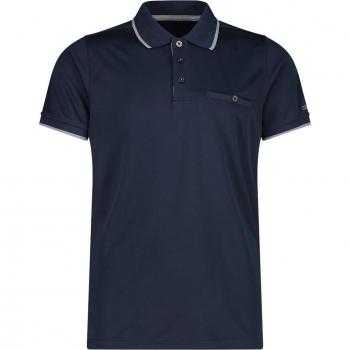 CMP Sport Polo Shirt 3T60137N – Schnell Trocken, Blau