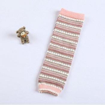 Infant Knee Protectors 30*8cm Cartoon 100% Cotton Crawling Safety Pads