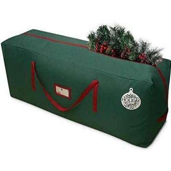 HOLIDAY SPIRIT Christmas Tree Storage Bag with Reinforced Handles