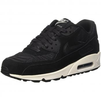 Nike Women's Air Max 90 Prem – Calzature da corsa EU 36.5 nera e bianca