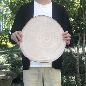 Decoración de Campo: Rebanada de Madera Eco