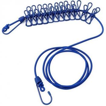 Travel Clothesline with 12 Clips