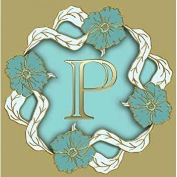 P: 100 Pages 8.5 X 11 Monogram Notebook College Ruled Line Paper