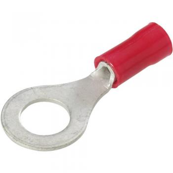 Terminale ad anello parzialmente isolato rosso 1.60 mm²