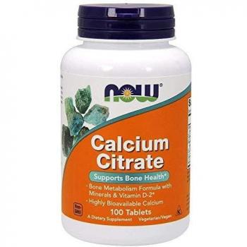 MineralBoost Calcium Citrate with Vit D2 – 100 Tablets