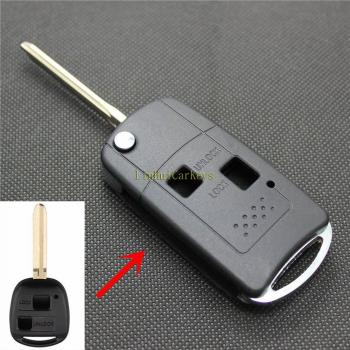 PINECONE Modified Key Case for TOYOTA CAMRY PRADO LAND CRUISER 2 Button