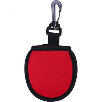 Bolsa de neopreno para limpieza de pelotas de golf, accesorios de golf