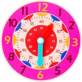 Reloj de Colores para Aprender la Hora