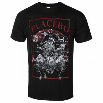 T‑shirt Nocturne Skeletons Noir M Placebo Unisexe
