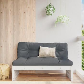 Vidaxl White Modular Sofa Section