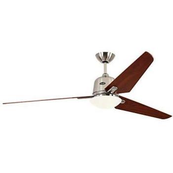 CasaFan Ventilateur de Plafond Eco Aviatos BN-AH 24W avec Lumière Marron