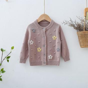 Vêtement en coton doux pour bébés filles avec broderie