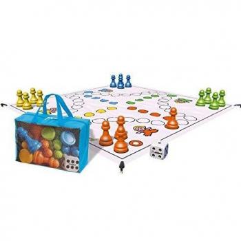 Alldoro Garten Ludo mit 16 Spielfiguren