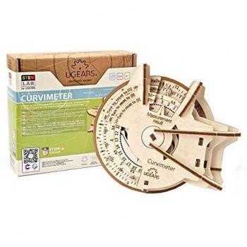 UGears STEM Lab Model Kit: Curvimeter 3D Mechanical Science Puzzle