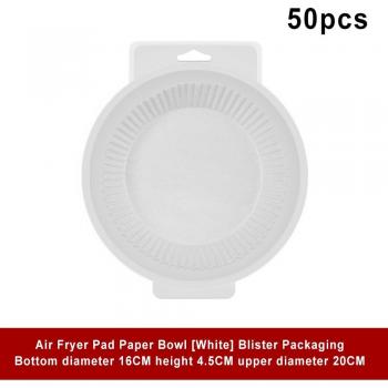 100PCS Oil-Resistant Air Fryer Liners