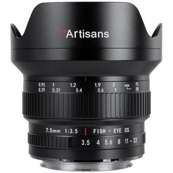 Lente da Studio 7,5 mm f/3.5 7Artisans – DSL‑R Nikon F