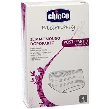 Chicco Mammy Slip Monouso Dopo Parto a Rete, 4 Pezzi