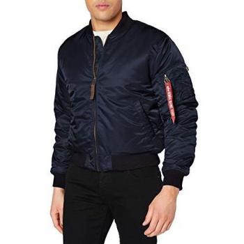 Chaqueta Hombre Alpha Industries Azul, Rep.Blue 07, Tamaño S