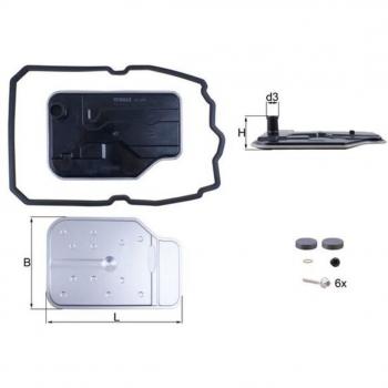 Mahle Original Hydraulikfiltersatz für Mercedes-Benz & Ssangyong