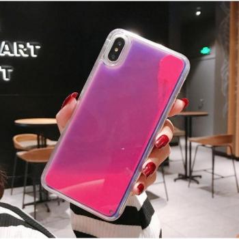 Neon Quicksand Glow Case for Redmi Note 8 Pro