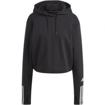Sudadera Negra 3S de Adidas: Moda y Comodidad