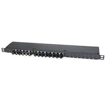 Panneau de brassage 24 ports CAT6 0,5U