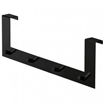 Cintre de porte noir en acier robuste