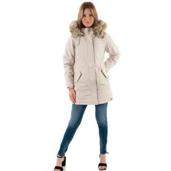 ONLY Damenjacke Beige Regular Fit