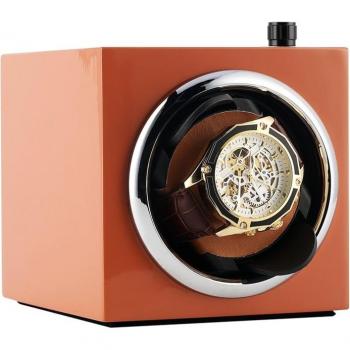 Rotating Watch Holder Box in Orange
