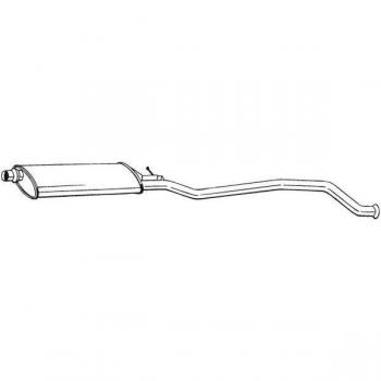 BOSAL 286-251 Auspuffmittelschalldämpfer