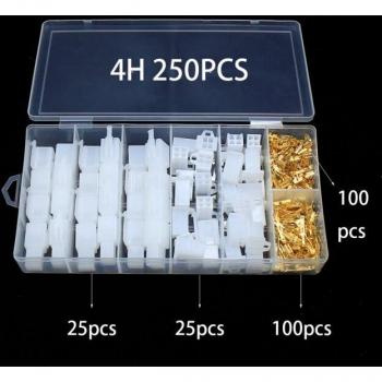 Set de Conectores 4‑Pin 2,8 mm Hembra – 10/15/25 unidades