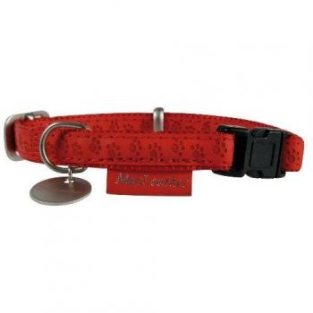 Mac Leather Collier Rouge M