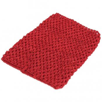 Top en crochet tubulaire avec jupe tutu et bandeau élastique pour filles