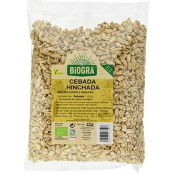 Cebada hinchada BIO Sin Azúcar Biogrà, 125 g