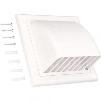 Ventilatore murale KOTARBAU 125 mm con guarnizione a scorrimento e copertura rotonda