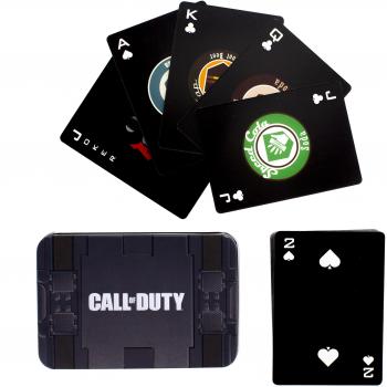 Paladone COD-Themed 52-Card Pack with Storage Tin