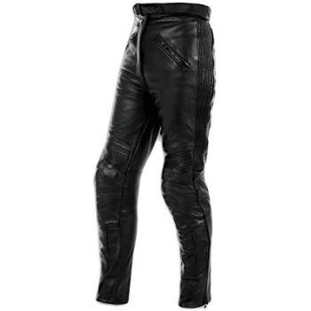 A-PRO Pantaloni Moto Touring Donna in Pelle Omologati CE 36