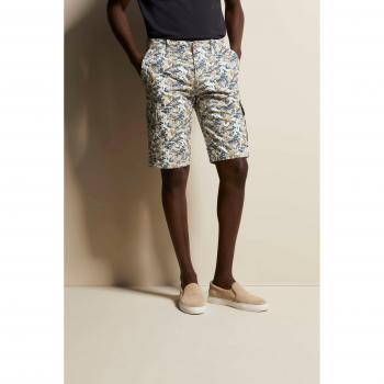 Bugatti Bermudas, mit grafischem Allover-Print