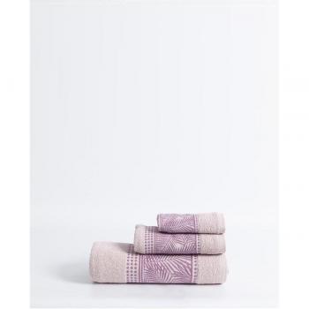 Juego de Toallas Jacquard Ocean Rosa