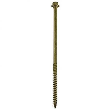 Hex Head Index Wood Screws 6.7mm 250mm Pack of 50