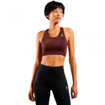 Soutien-gorge Odlo Inseamless à impact moyen Ceramicool marron XS
