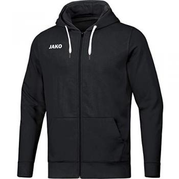 JAKO Base Kapuzenjacke Schwarz 4XL