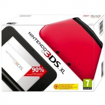 Nintendo 3DS XL Dual Color Negro-Rojo